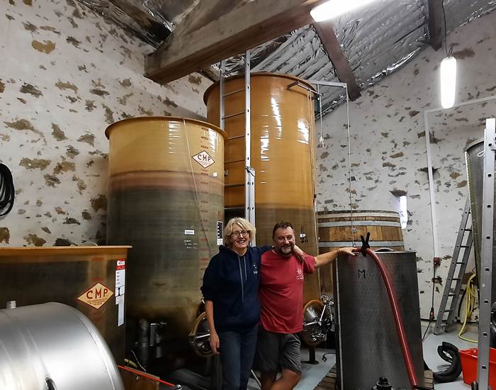 Visite du caveau Domaine La Tasque