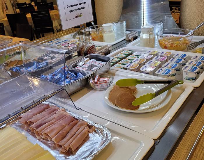 Buffet du petit déjeuner