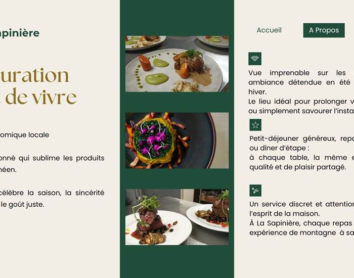 Restaurant bistronomique à Saint-Lary-Soulan – Saveurs locales et cuisine pyrénéenne.