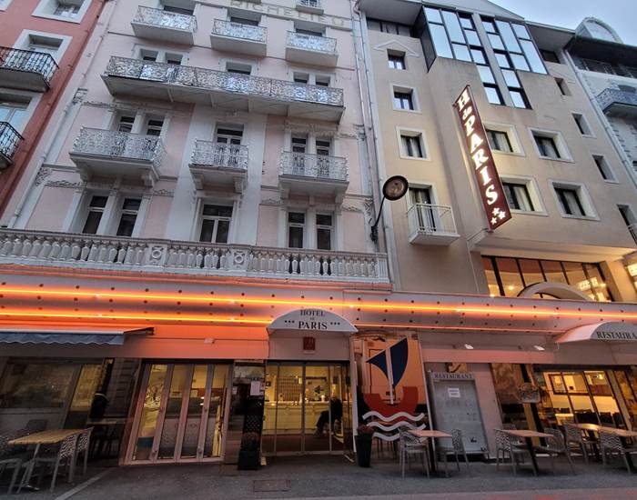 Facade de l'hôtel