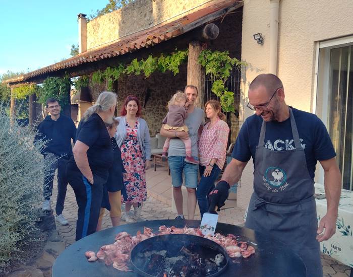 table d'hôtes Le Coq du Nord-Mailhac