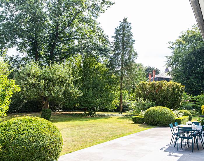 jardin arrière