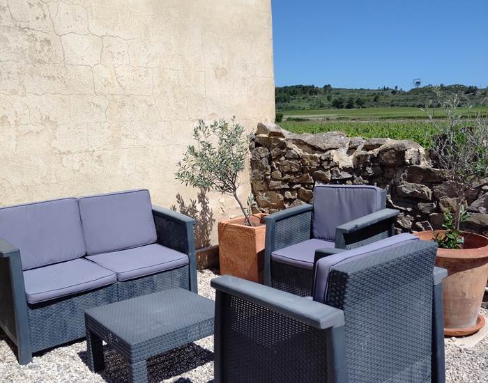 Petit coin de détente à "Le Coq du Nord-Mailhac'"