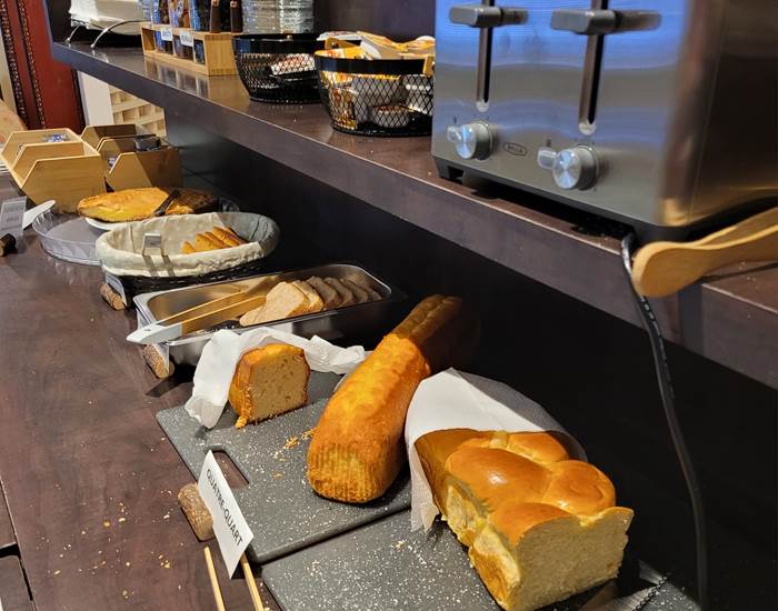 Buffet petit déjeuner