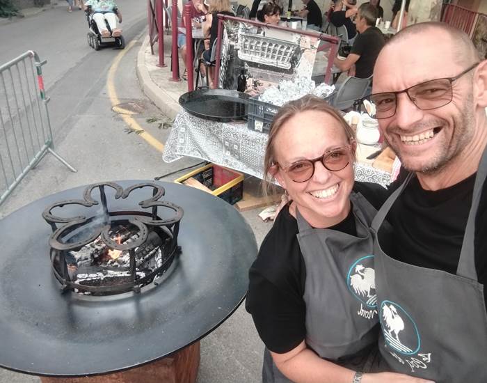 Le Coq du Nord Mailhac présent avec le Braséro Plancha 🍴🍴🍴