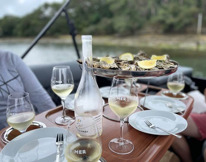 Dégustation d'huîtres de la Ria d'Etel