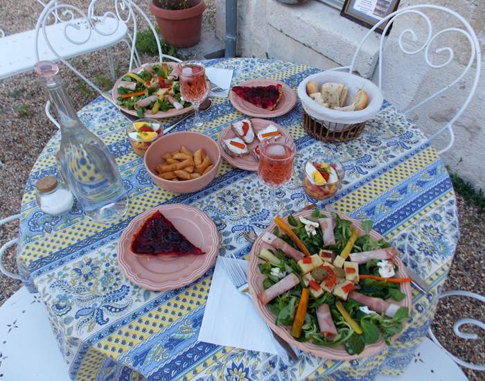 Domaine du Gué du Roi Plateau Repas