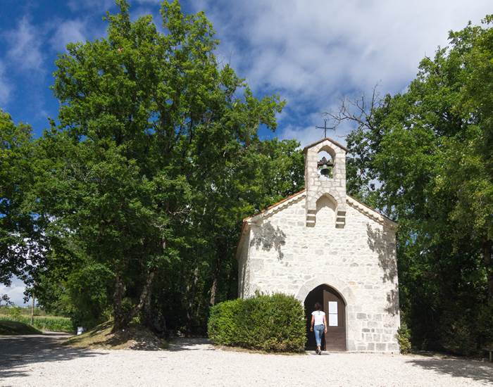 Chapelle St-Jean de Froid à Lascabanes © Lot Tourisme - C