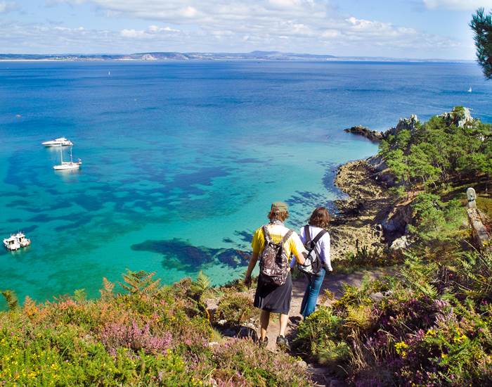 Les chemins côtiers sur la Presqu'île de Crozon