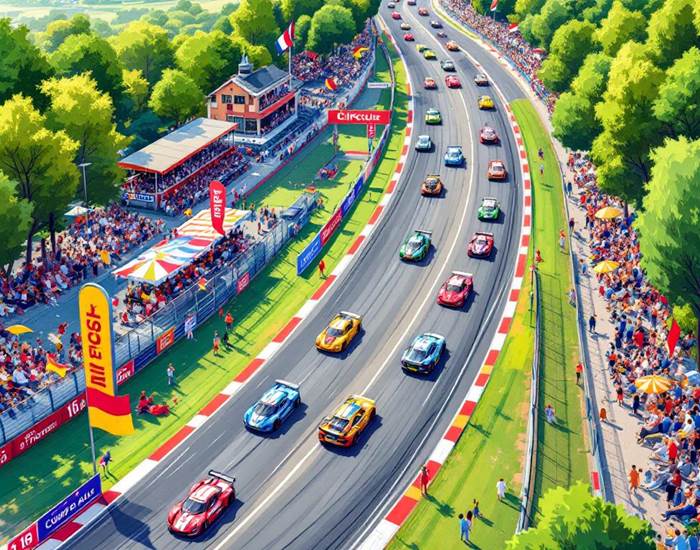 Circuit d'Albi à 5 minutes du 16 Bis Gîte Hôtel