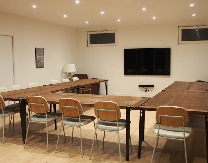 Villa Hélène-Salle de réunion-Tables en U-Aix en Provence