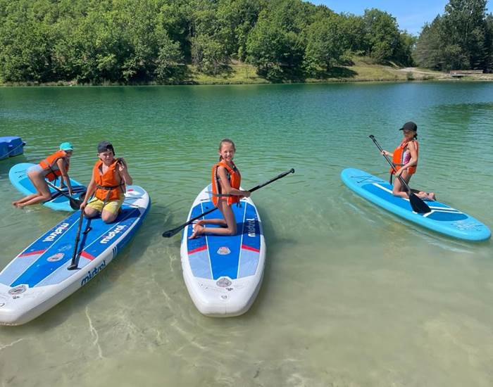 Baladez vous en paddle sur le lac