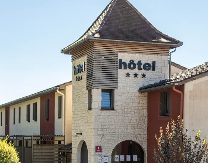 Entrée de l'hôtel