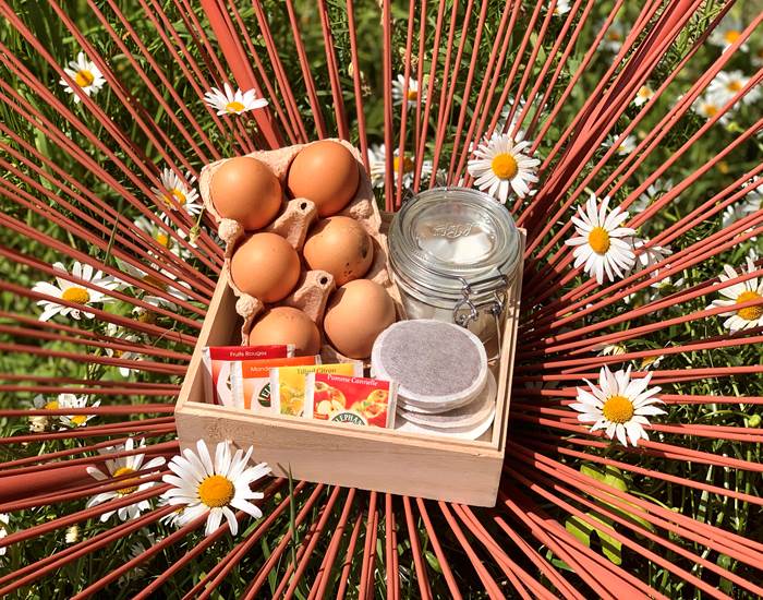 Panier d'accueil
