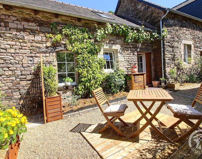 Kergroaz Maner Paimpol Bréhat Nature Terrasse fleurie