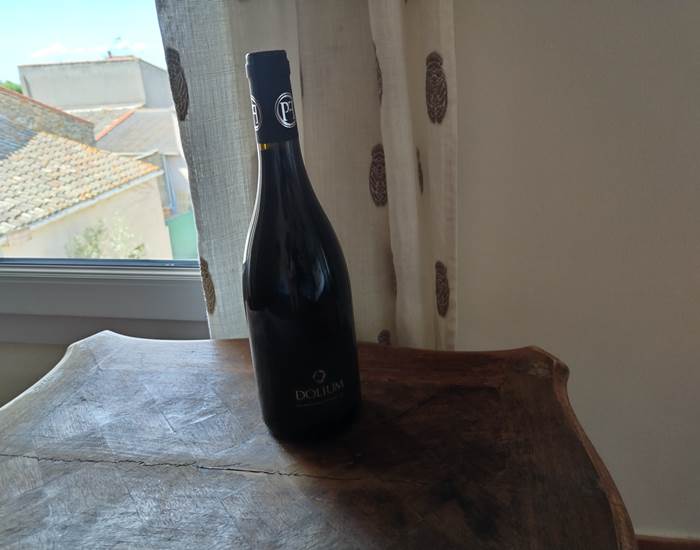 Une belle surprise en arrivant pour nettoyer la chambre d'hôtes😍🍷