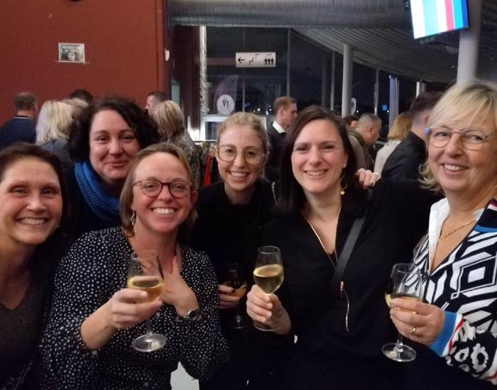 Des moments conviviaux lors de salon