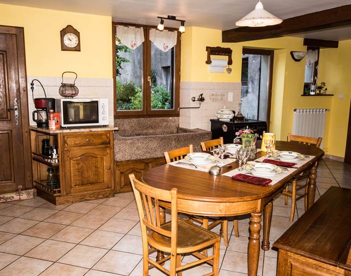 dans notre cuisine