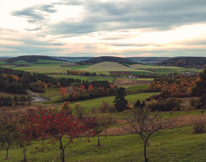 Paysage pittoresque d'Orges, une invitation à la sérénité lors de vos randonnées.-page