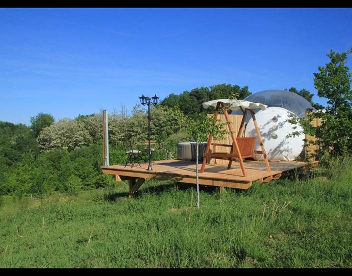 le spa sur la terrasse