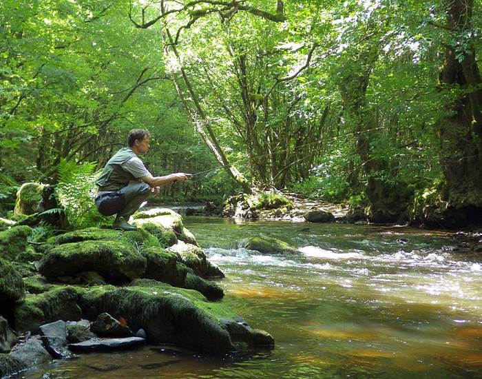 Pêche à la mouche sur la Triouzoune