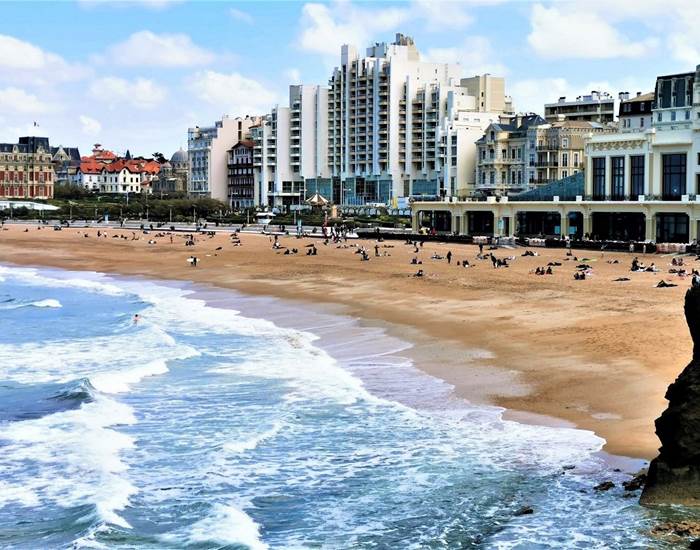 OCEAN 7 au Victoria Surf sur la Grande Plage de Biarritz