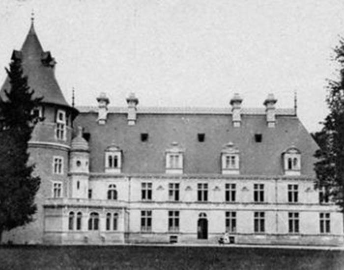 Château après les grands travaux d'André Martin
