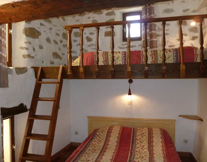 Thym chambre 1 avec mezanine