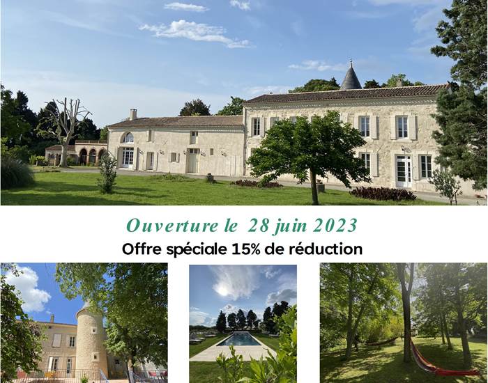 Ouverture Domaine de Lanis Castelnaudary Chambres Hotes