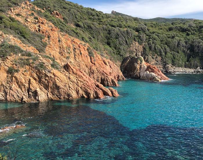 chemin littoral de capo rosso