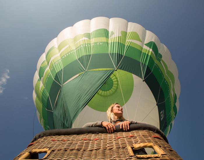 Vol en mongolfière, Auriac en Xantrie