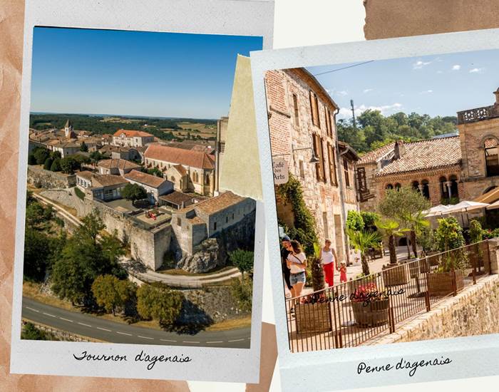 Tournon d'agenais et Penne d'agenais