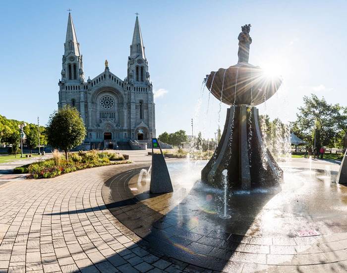 le sanctuaire Sainte Anne de Beaupré