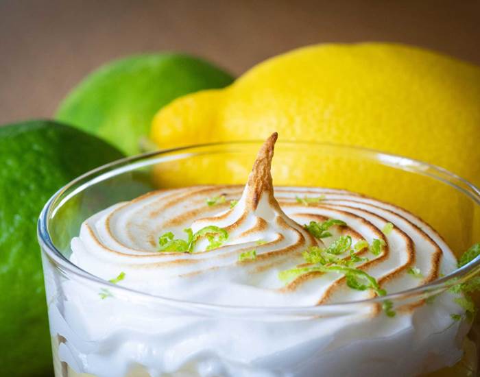 Les chemins de Berdis - Verrine citron meringuée maison