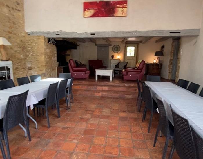 Salle de réception de la Villa Lou Peyrol