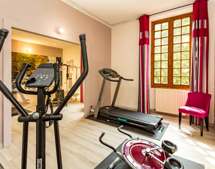 Hostellerie du grand duc salle de fitness 2