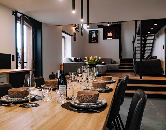 Gîte de Grise Pierre - Salle à manger