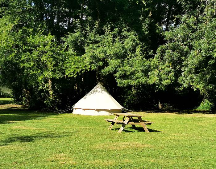 Le camping en juin