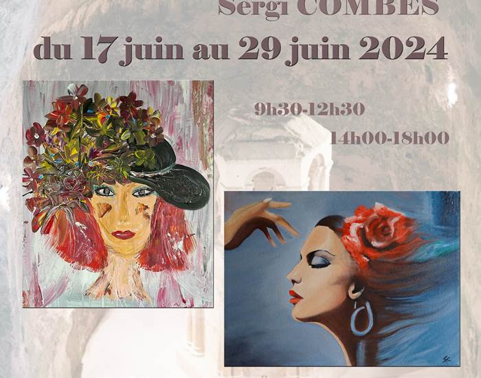 Affiche expo de Aubeterre/Dronne 2024