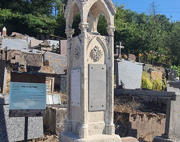 Tombée rénovée de Julie-Victoire Daubié