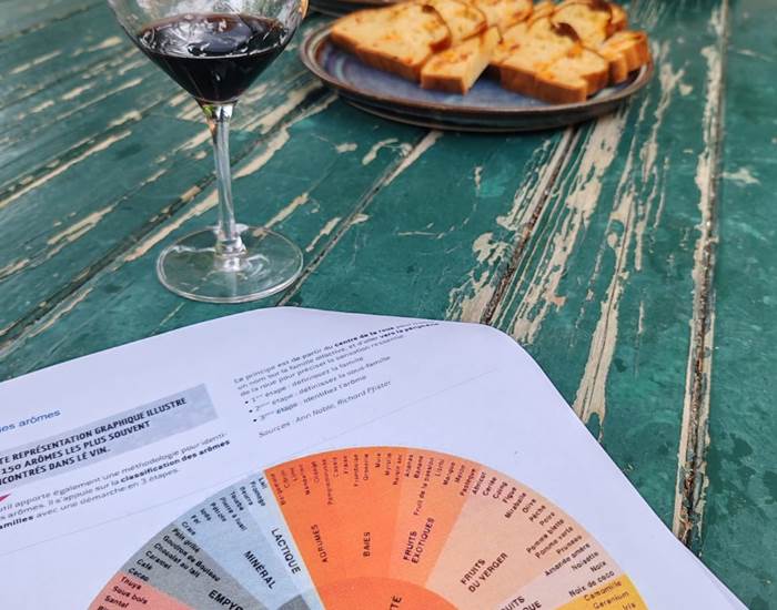 A la découverte des arômes du vins