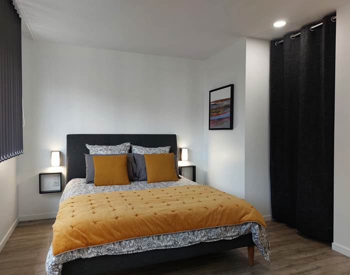 Studio 3 - Le lit