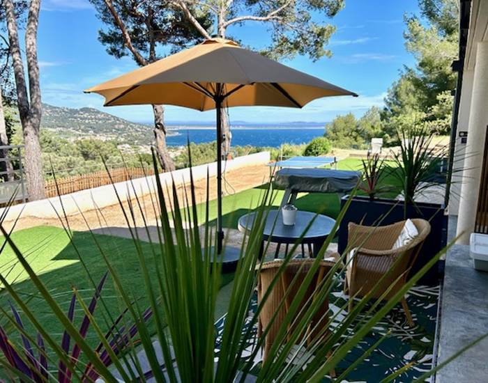 TRAMONTANE Terrasse privative vue mer