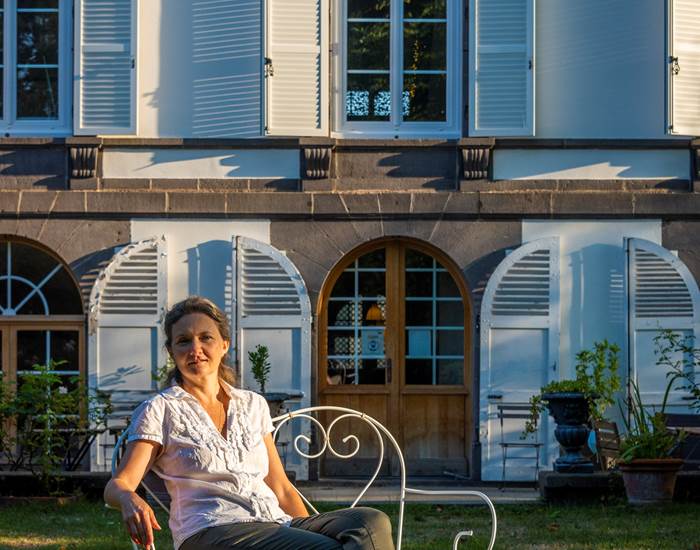 Bienvenue dans notre maison. Véronique