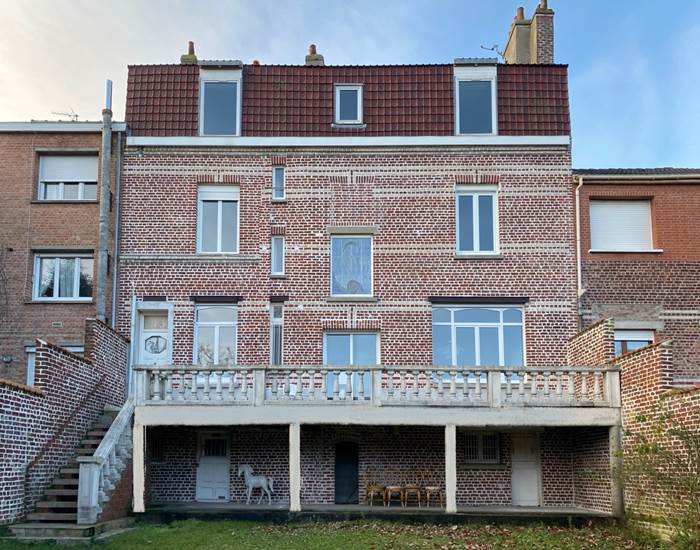 facade coté jardin
