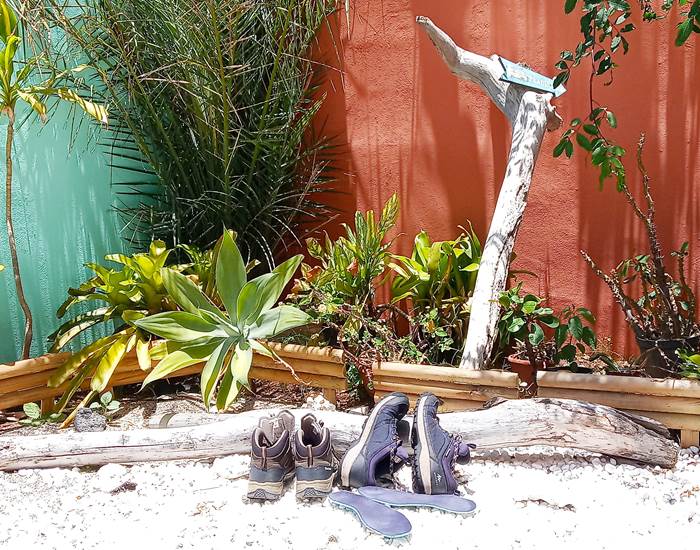 Les backpackers randonneurs de la Kaz Auberge