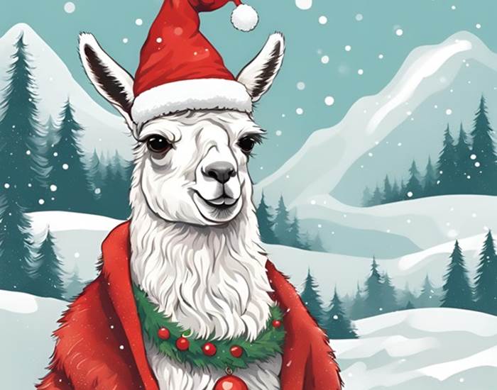 Noël chez Lama Emoi