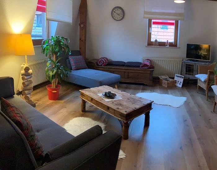 Chambre avec lit de 160x 200 ou 2x 90x200 + un lit enfant