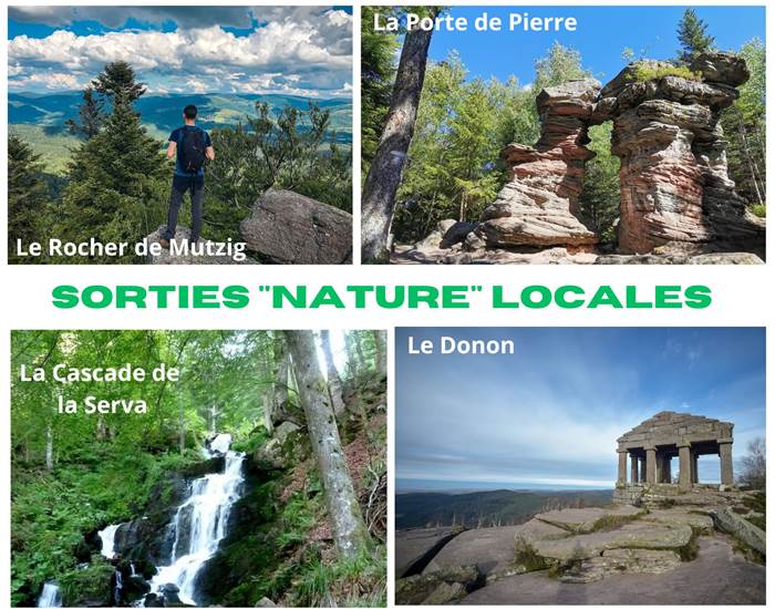 Sorties "natures" locales