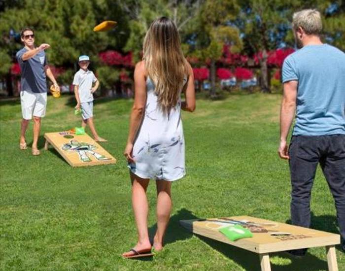Initiation au Cornhole